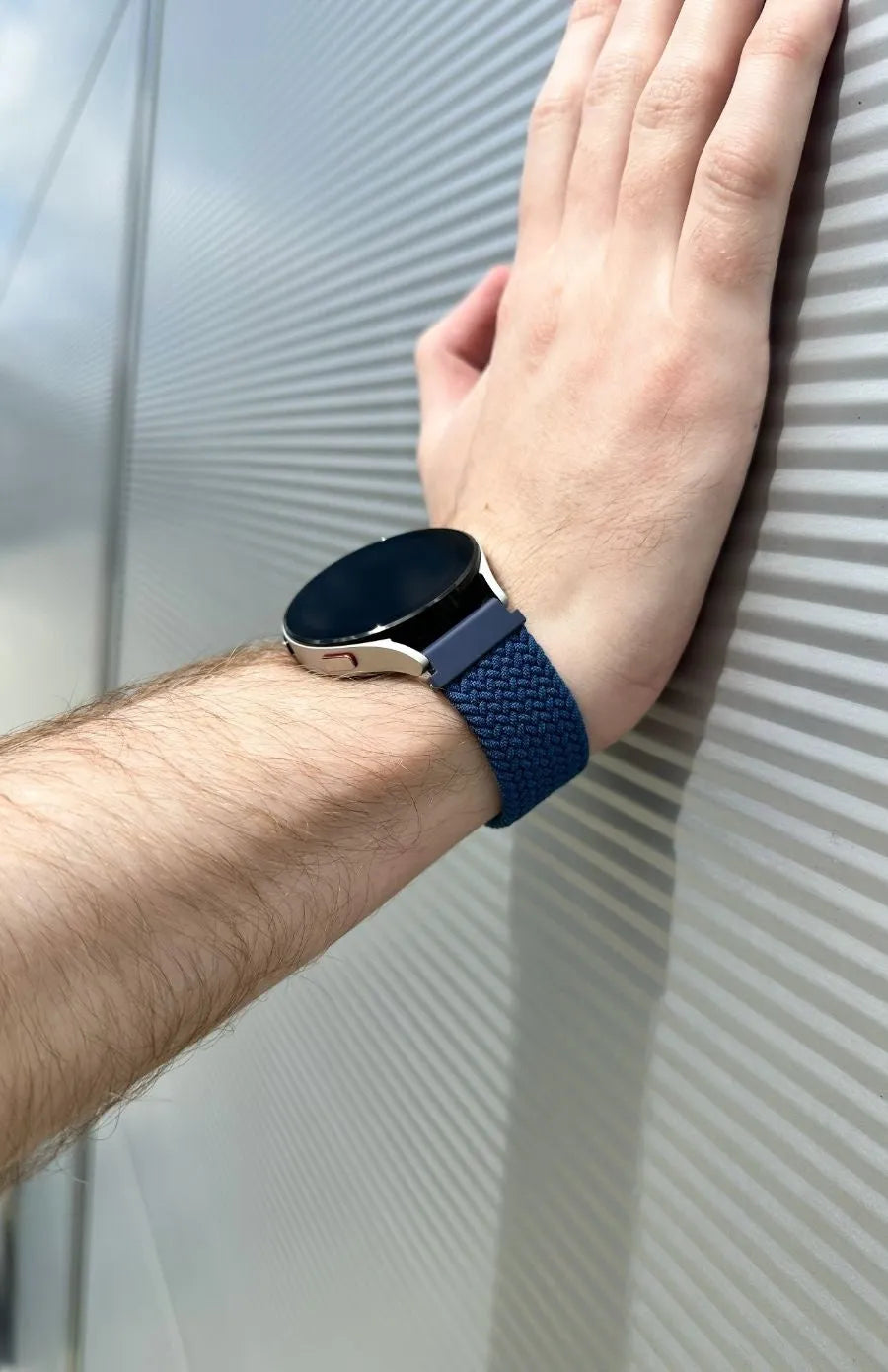 Correa tejida ajustable OnePlus Watch 3 (azul)