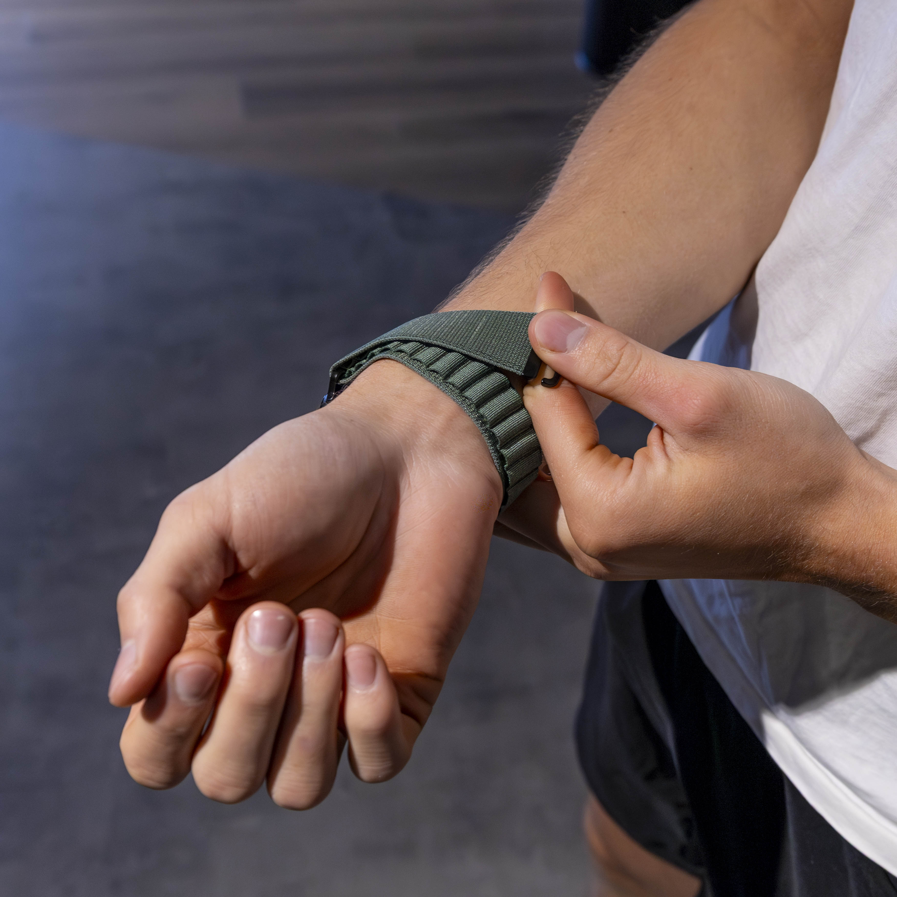 Samsung Galaxy Watch Ultra 2 Alpine Nylon Strap (Green)