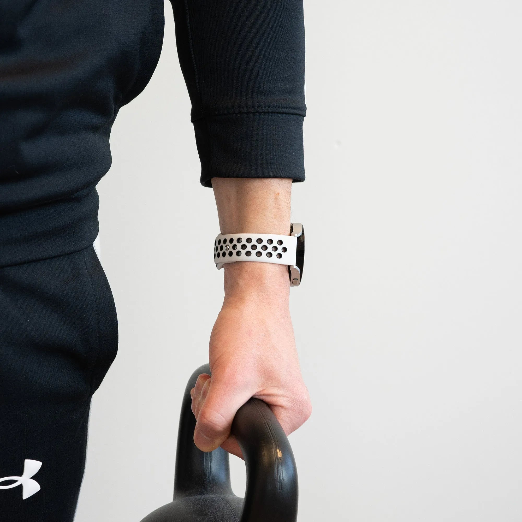 Bandz Correa deportiva 'Deluxe' Coros Pace 2 (blanco/negro)
