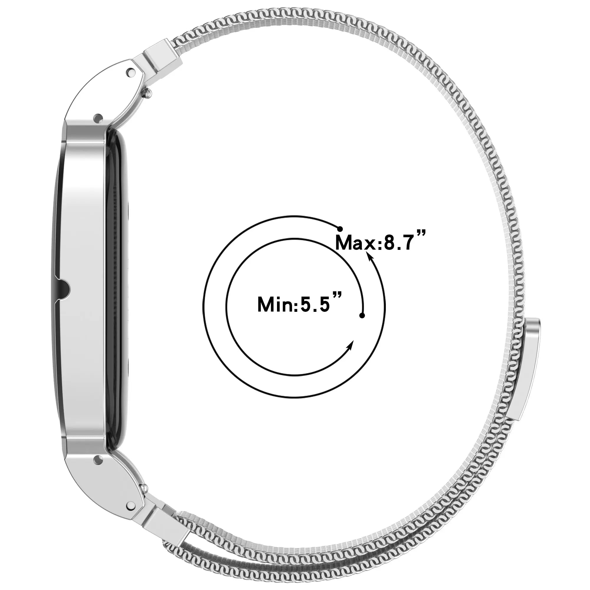 Correa milanesa Fitbit Air (oro rosado)