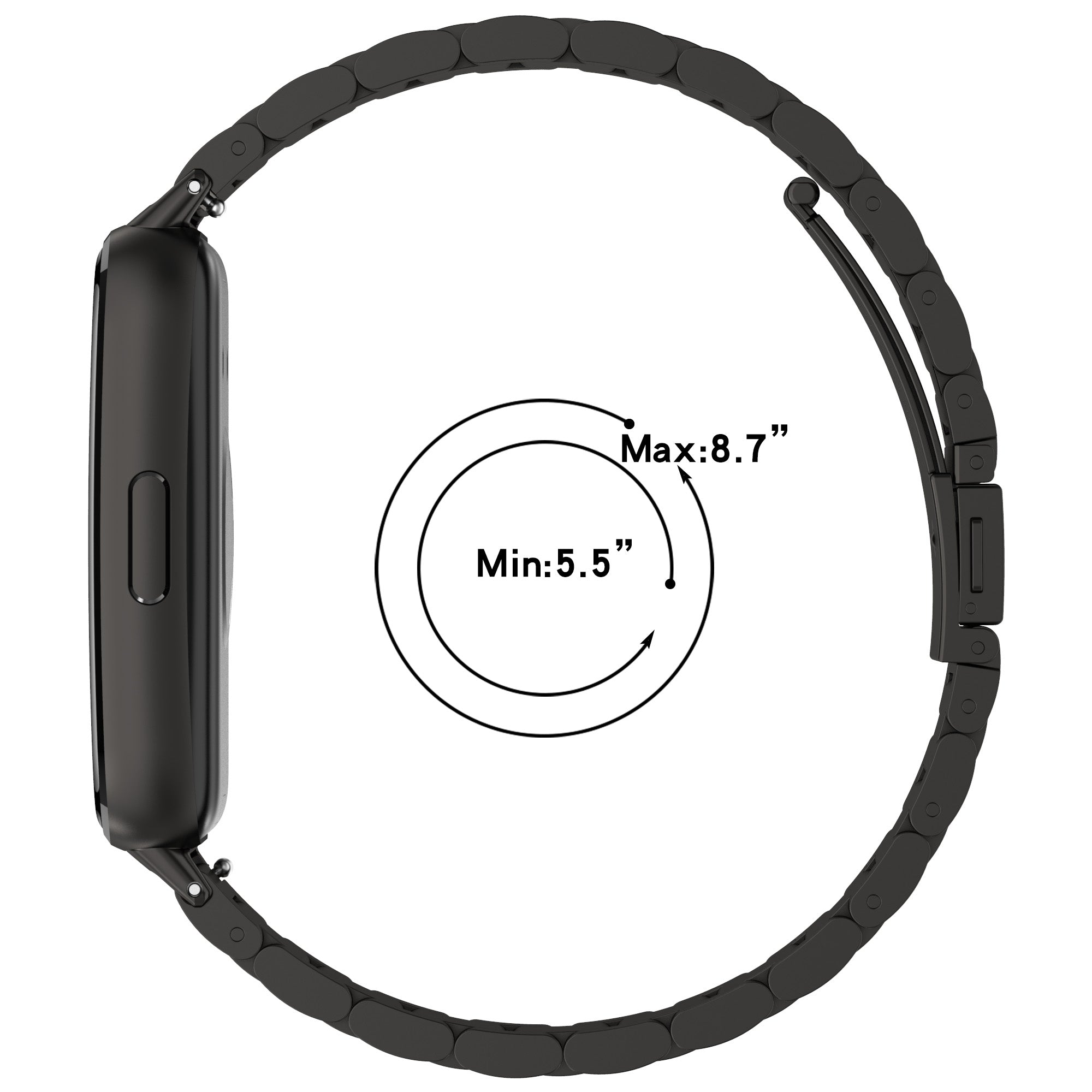 Correa acero Huawei Band 11 (negro)