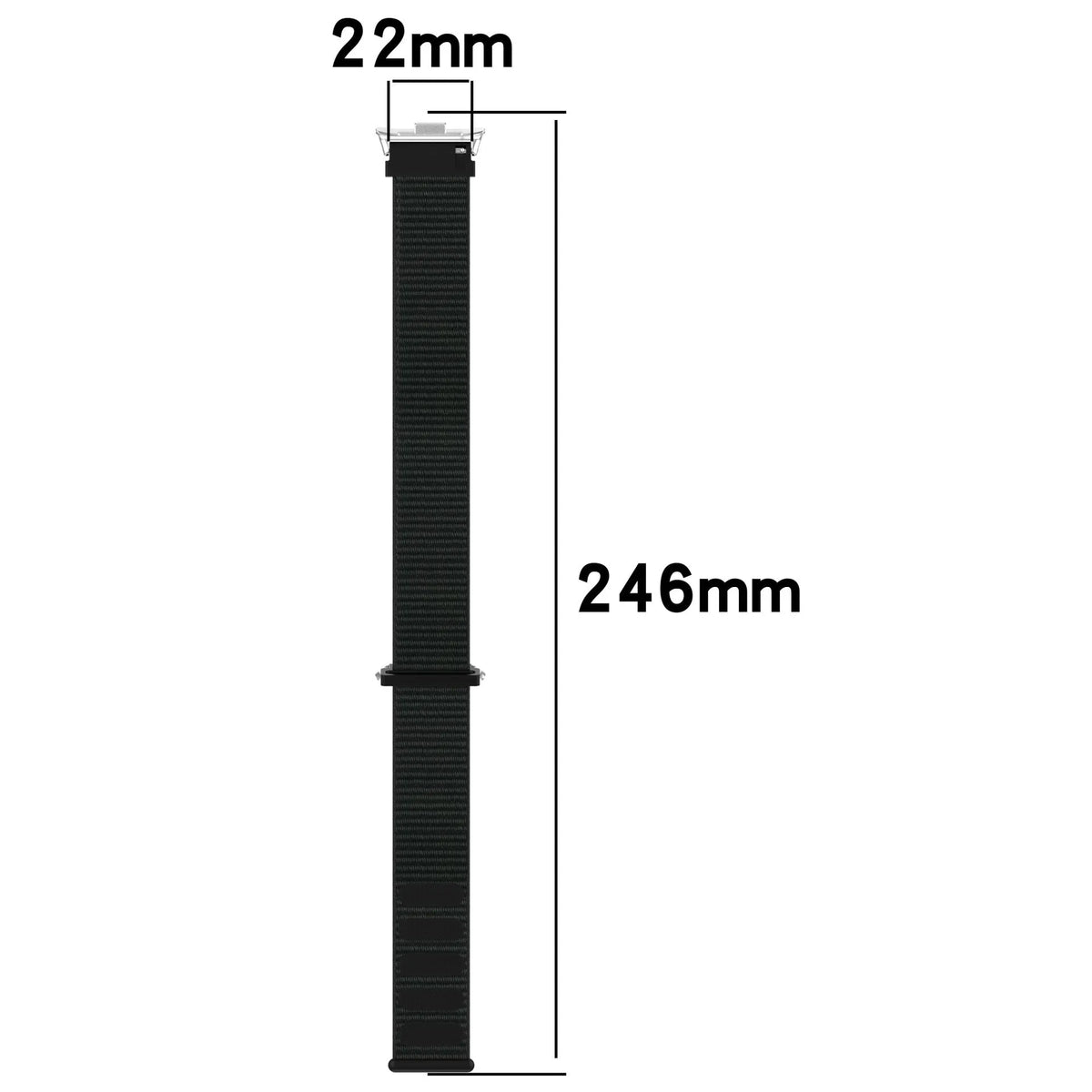 Correa nylon Xiaomi Smart Band 10 Pro (verde militar)