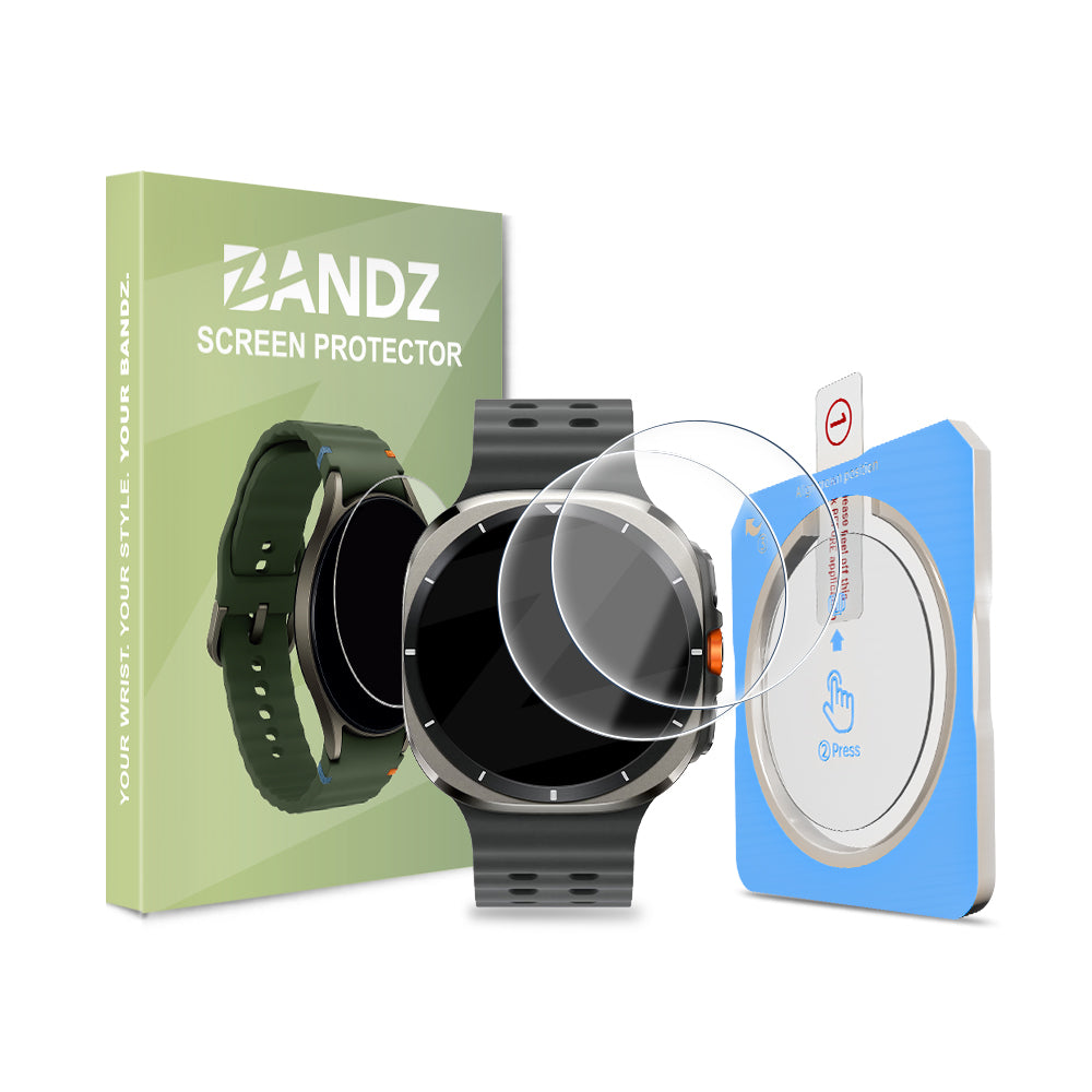 Bandz Protector pantalla con One-Click Tool Samsung Galaxy Watch Ultra