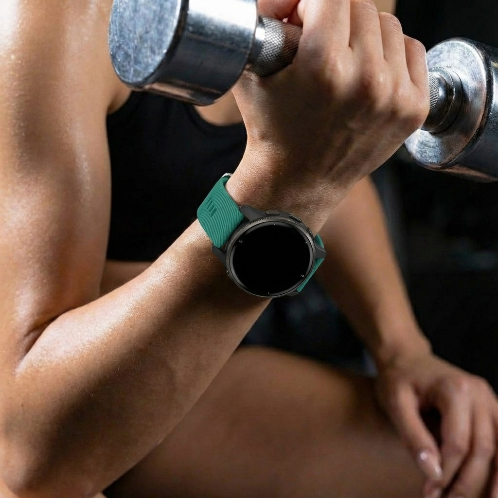 Garmin Forerunner 165 Silicone Strap (Viridian)