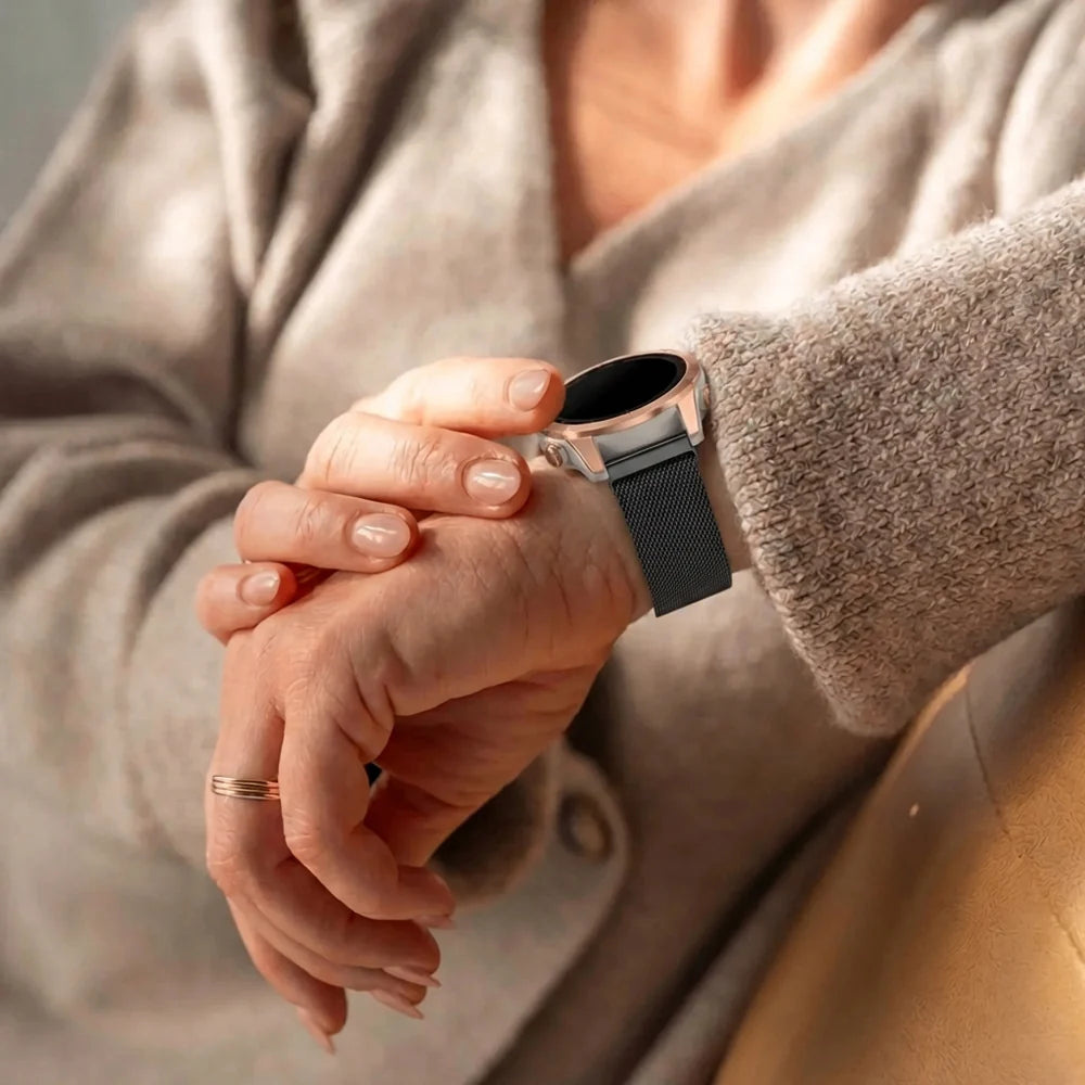 Correa milanese Garmin Fenix 5s/6s (negro)