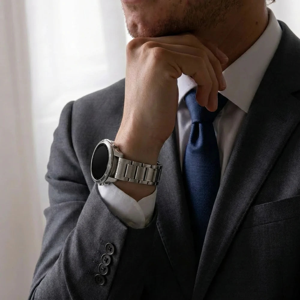 Correa titanio Premium Garmin Epix Pro (Gen 2) 51mm (titanio)