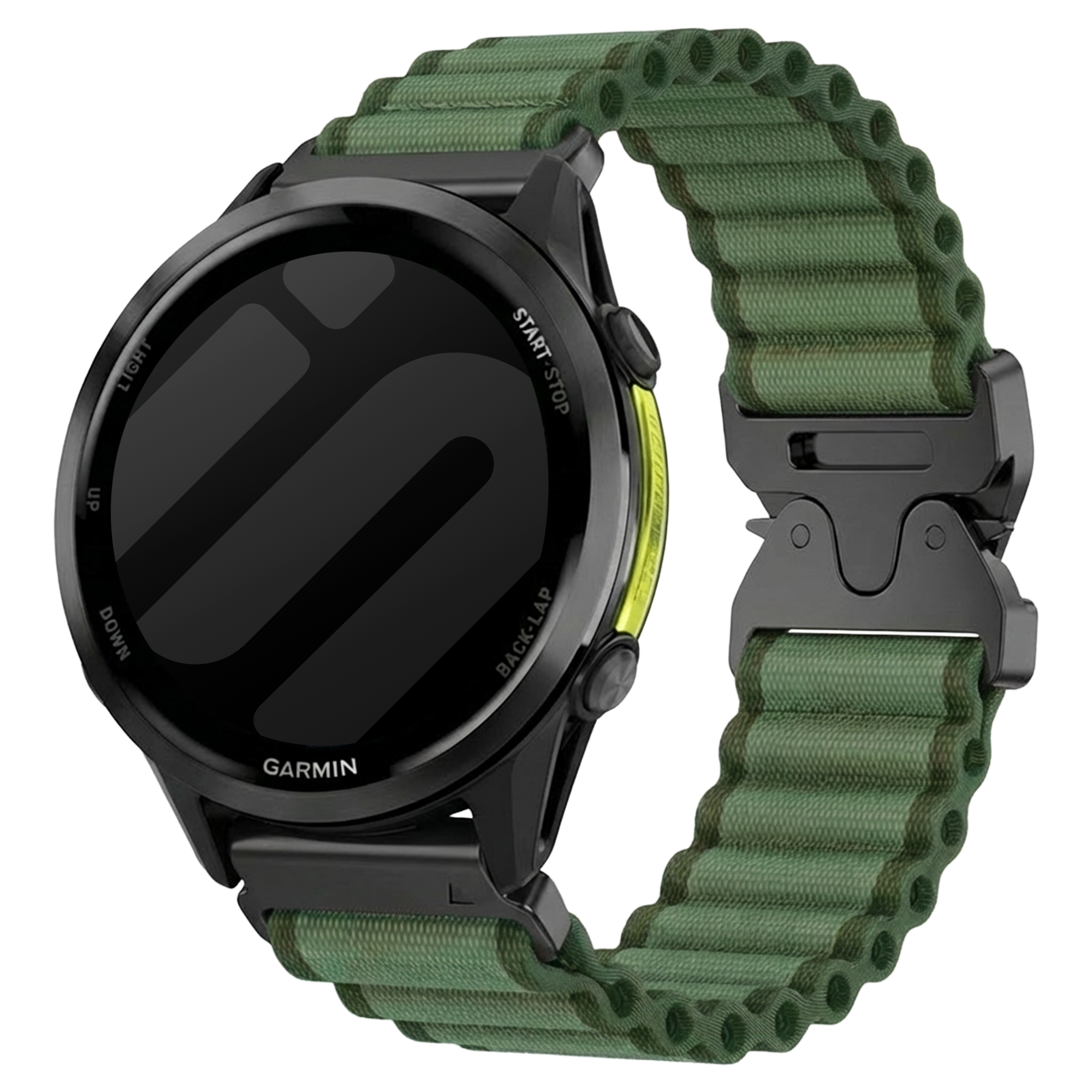 Garmin Instinct 3 - 45mm Outdoor Nylon Strap (Green)