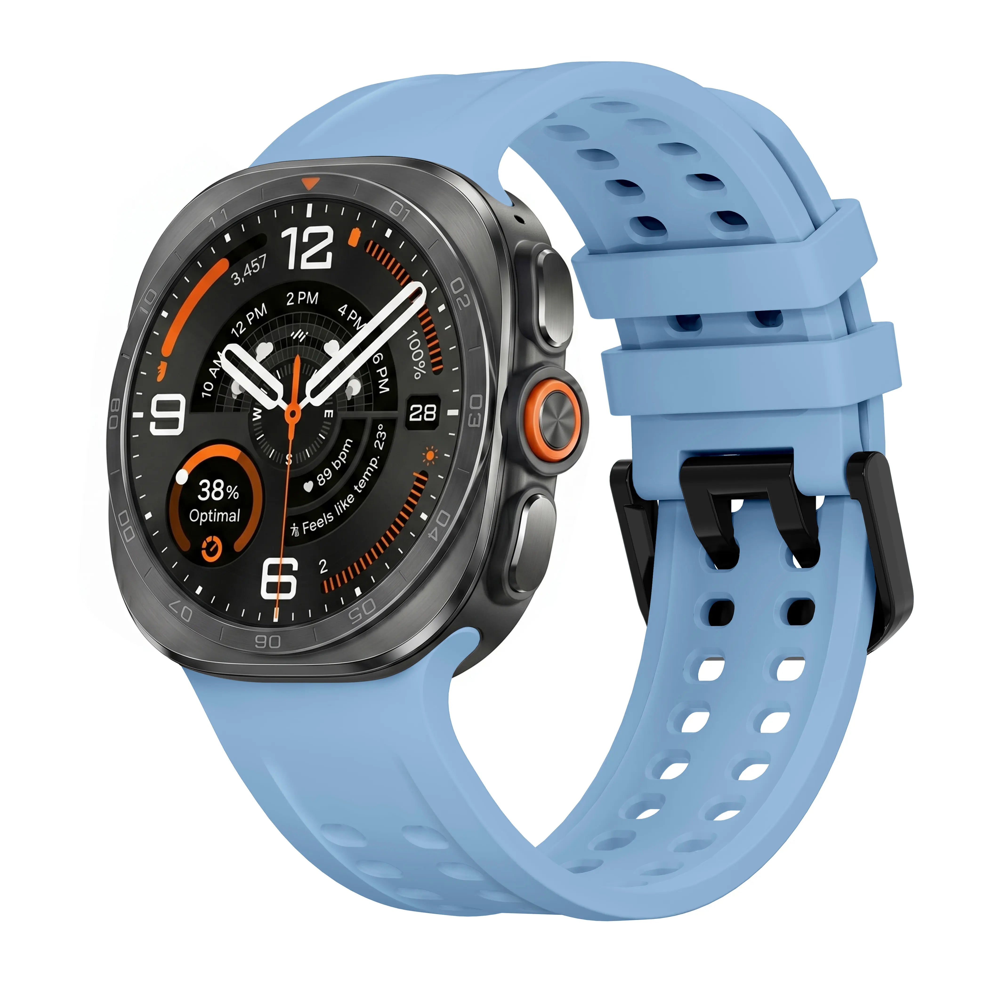 Correa silicona Samsung Galaxy Watch Ultra (gris-azul)