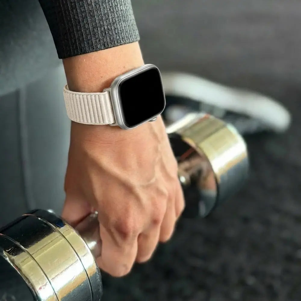 Huawei Watch Fit 4 Pro Nylon Wave Strap (Starlight)