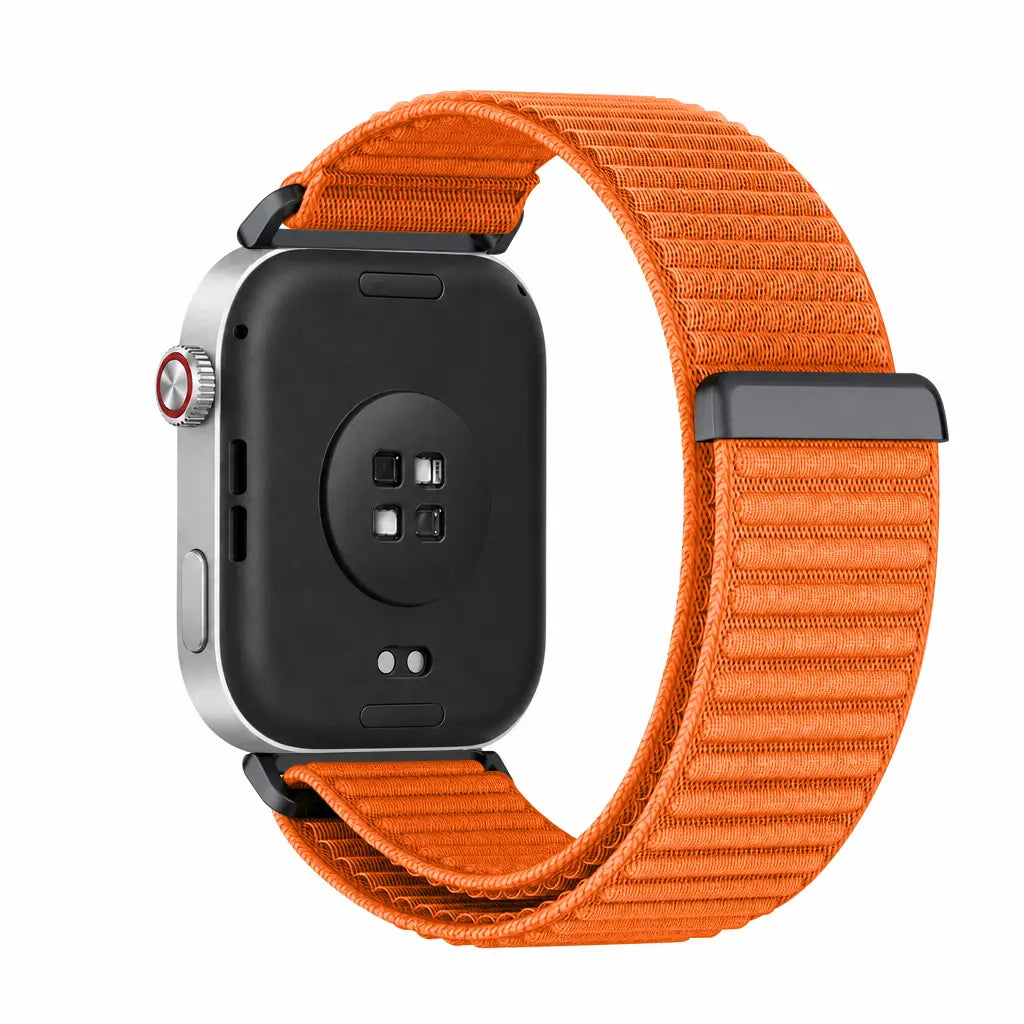 Correa nylon ondulada Xiaomi Smart Band 8 Pro (naranja)