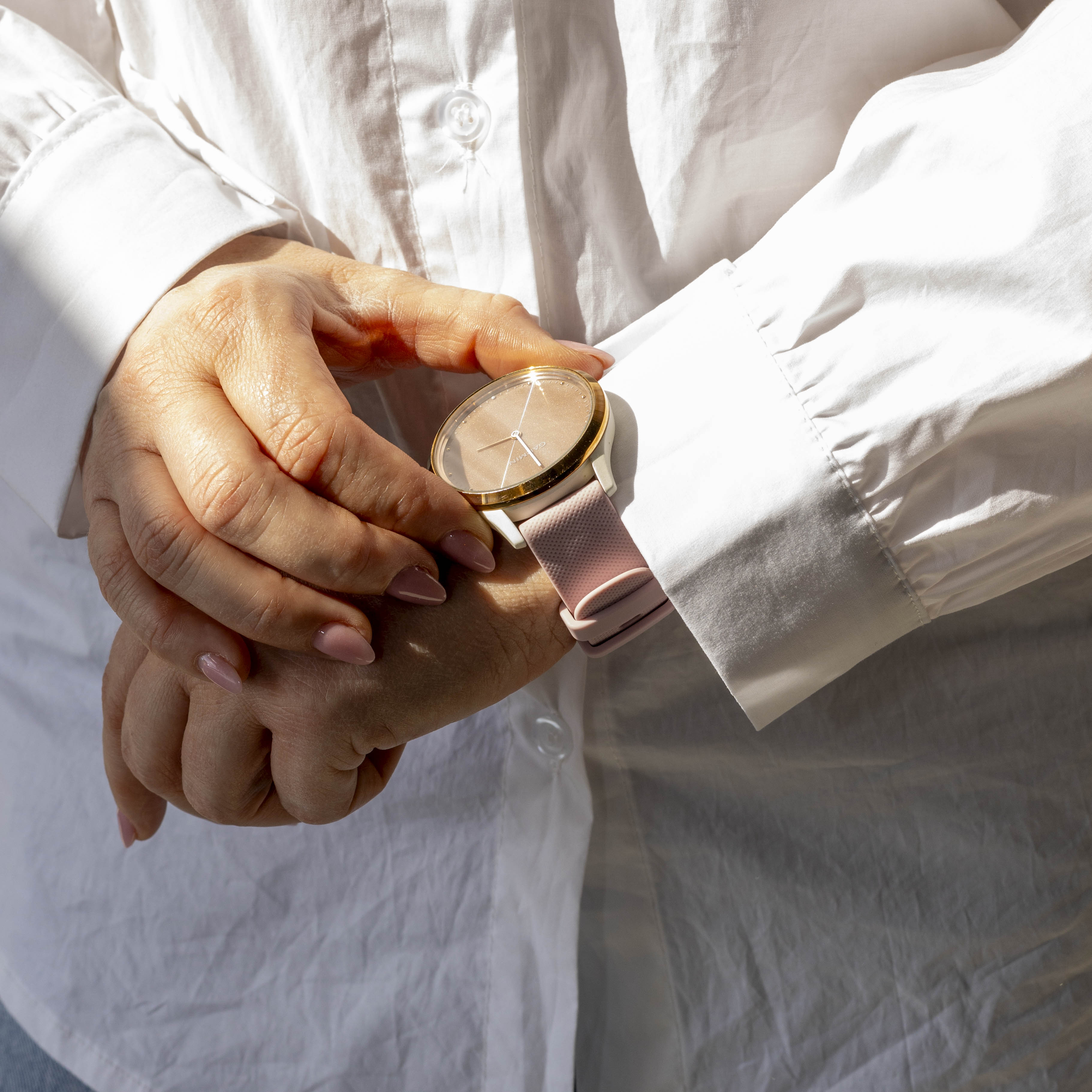 Correa silicona lujo Samsung Galaxy Watch 42mm (rosa)