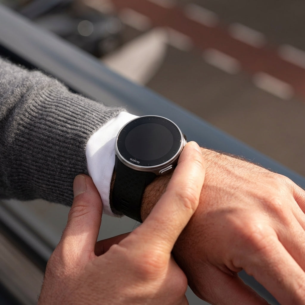 Correa silicona Polar Vantage V (negro)