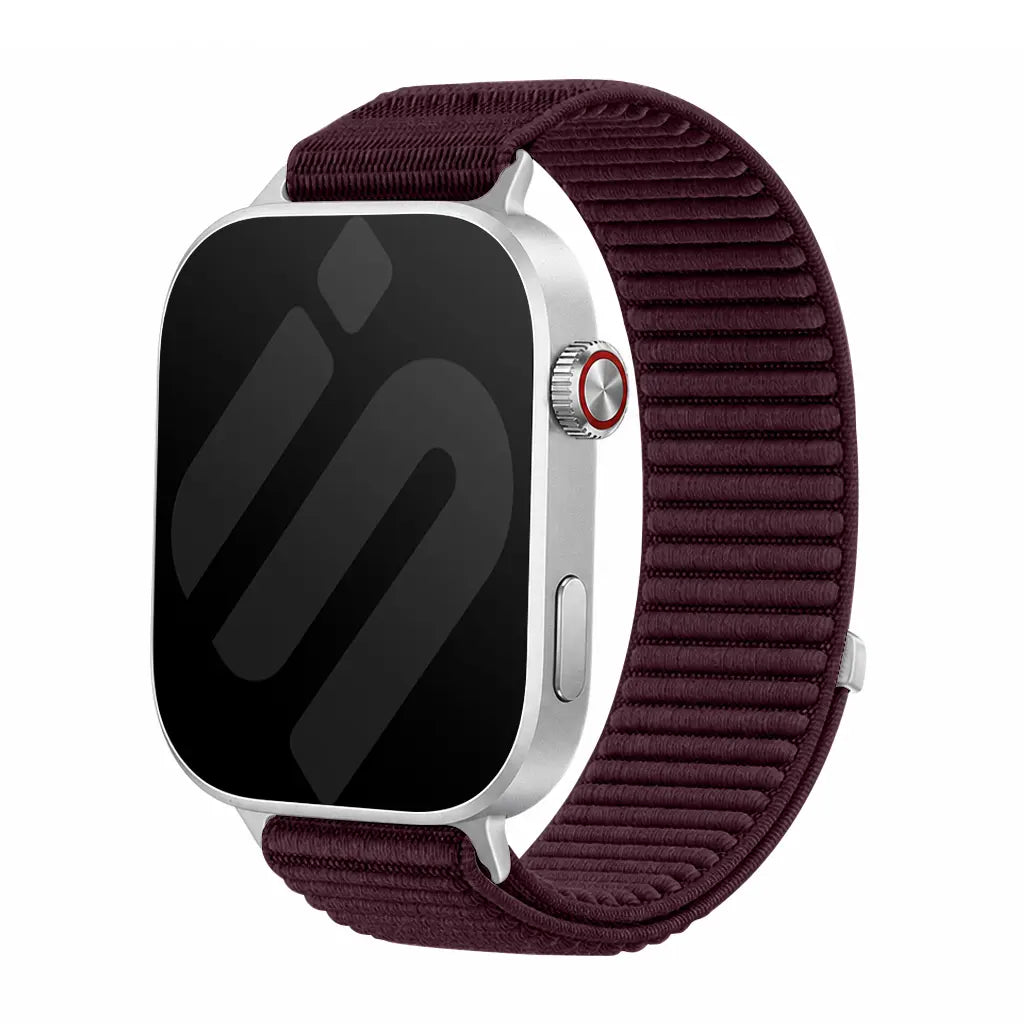 Correa nylon ondulada Xiaomi Smart Band 10 Pro (ciruela)