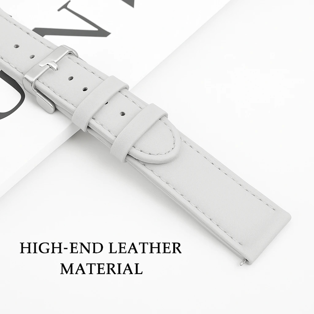 Redmi Watch 5 Lite Modern Leather Strap (White)