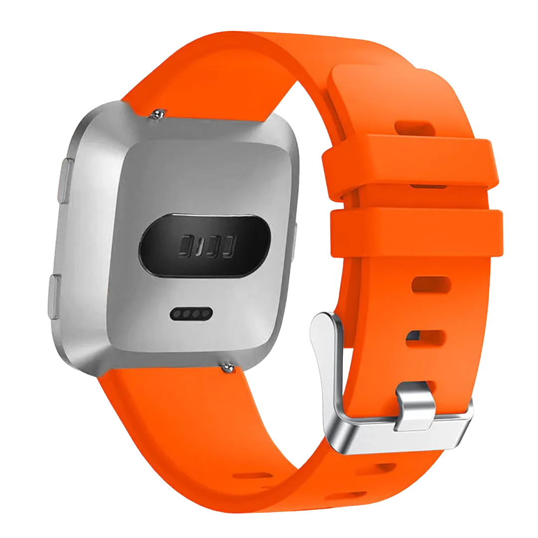 Correa silicona Fitbit Versa (naranja)