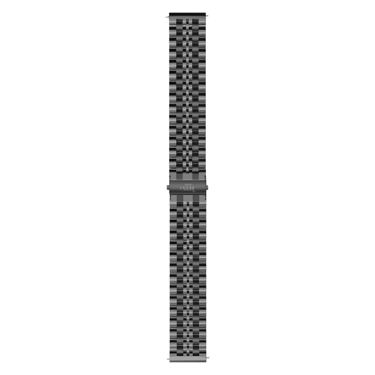 xoxo Wildhearts Xiaomi Amazfit GTS Steel Strap (Black)