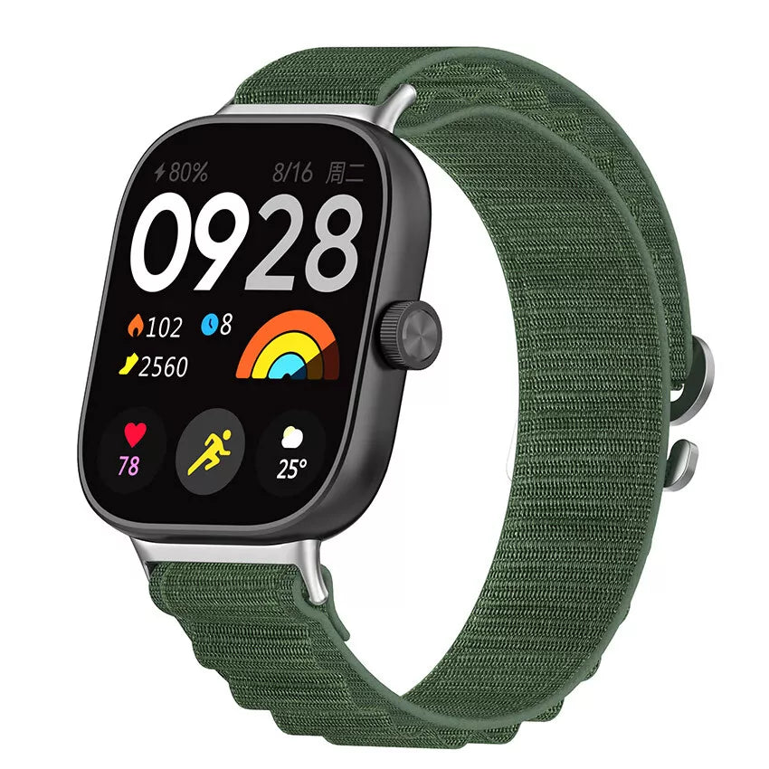 Correa nylon Alpine Xiaomi Smart Band 8 Pro (verde)