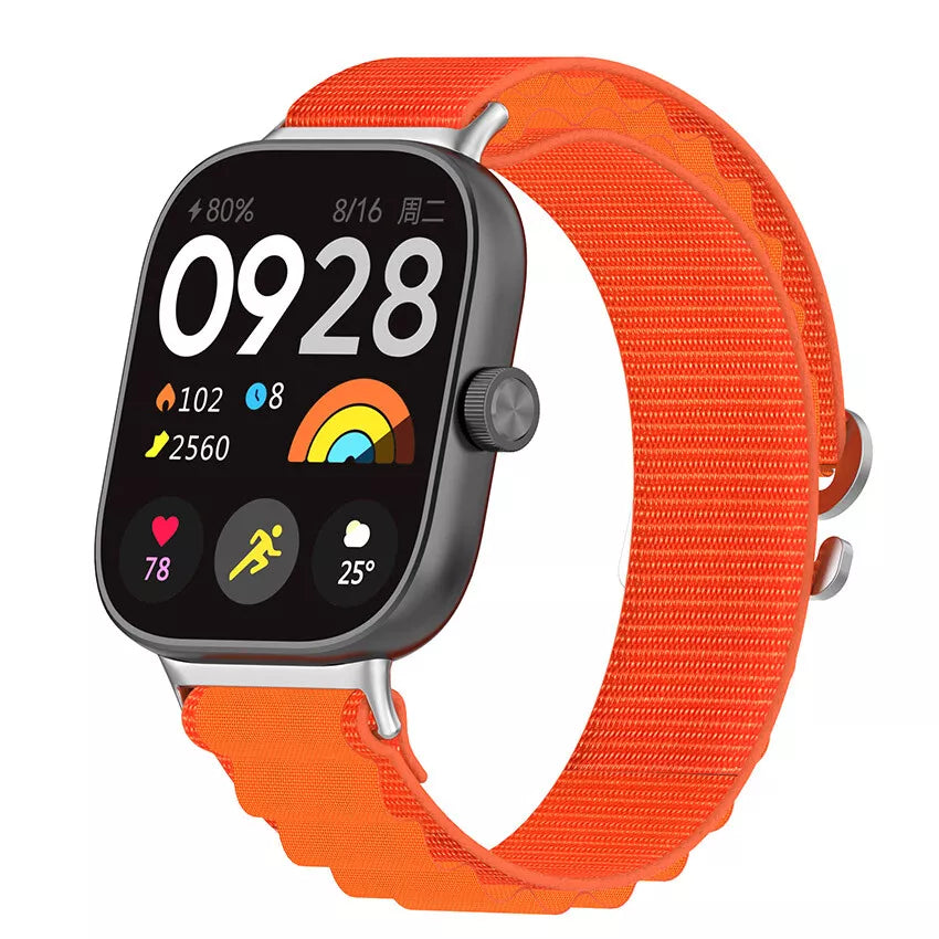 Correa nylon Alpine Xiaomi Smart Band 9 Pro (naranja)
