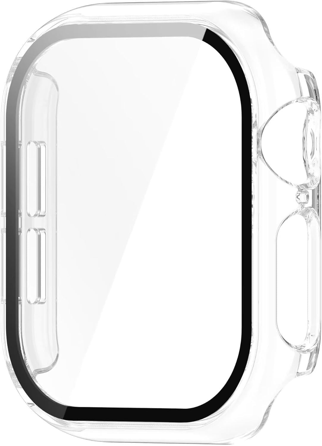 Funda dura con vidrio Apple Watch 11 (transparente)