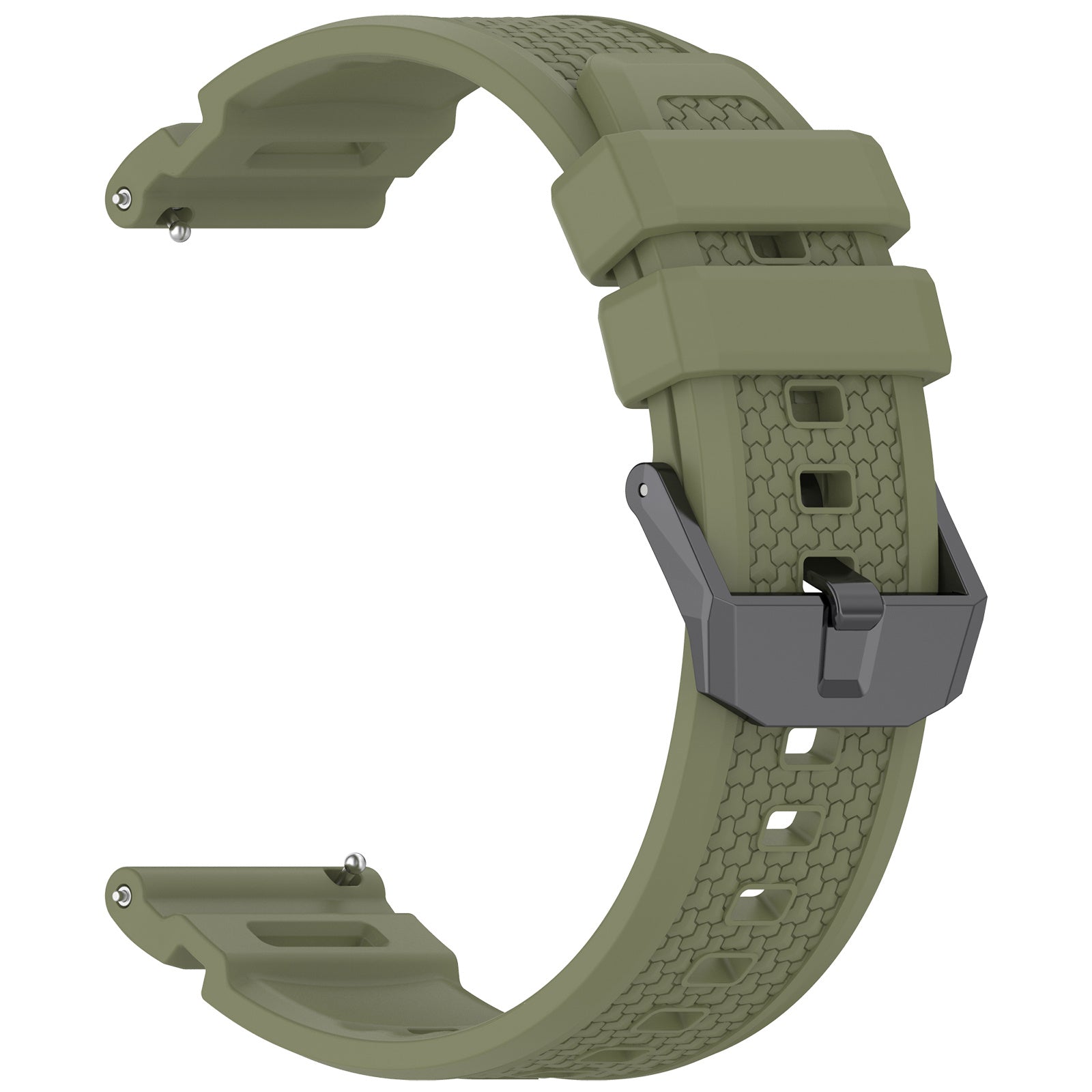Correa silicona Garmin Venu X1 (verde militar)