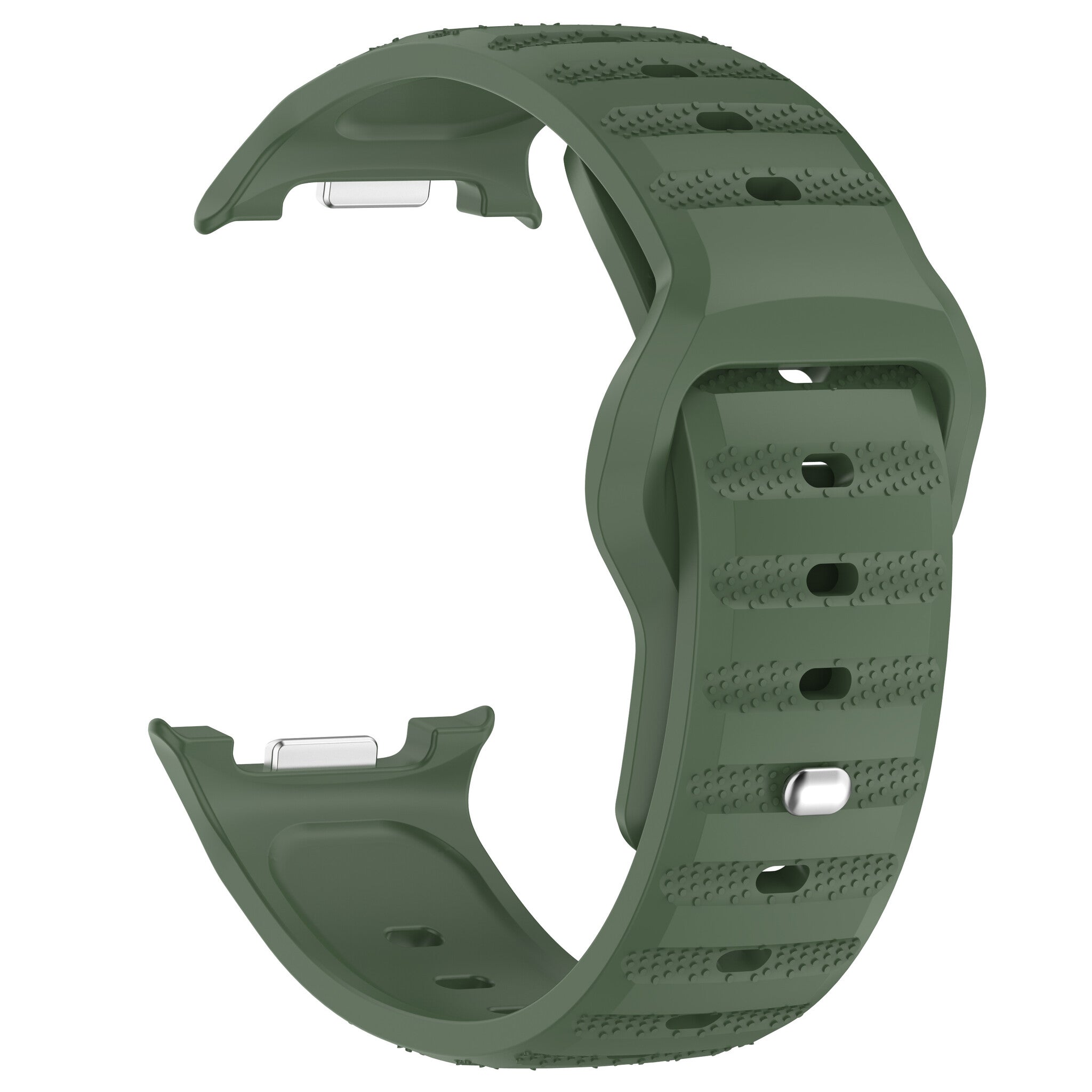 Correa silicona outdoor Samsung Galaxy Watch 8 - 44mm (verde militar)