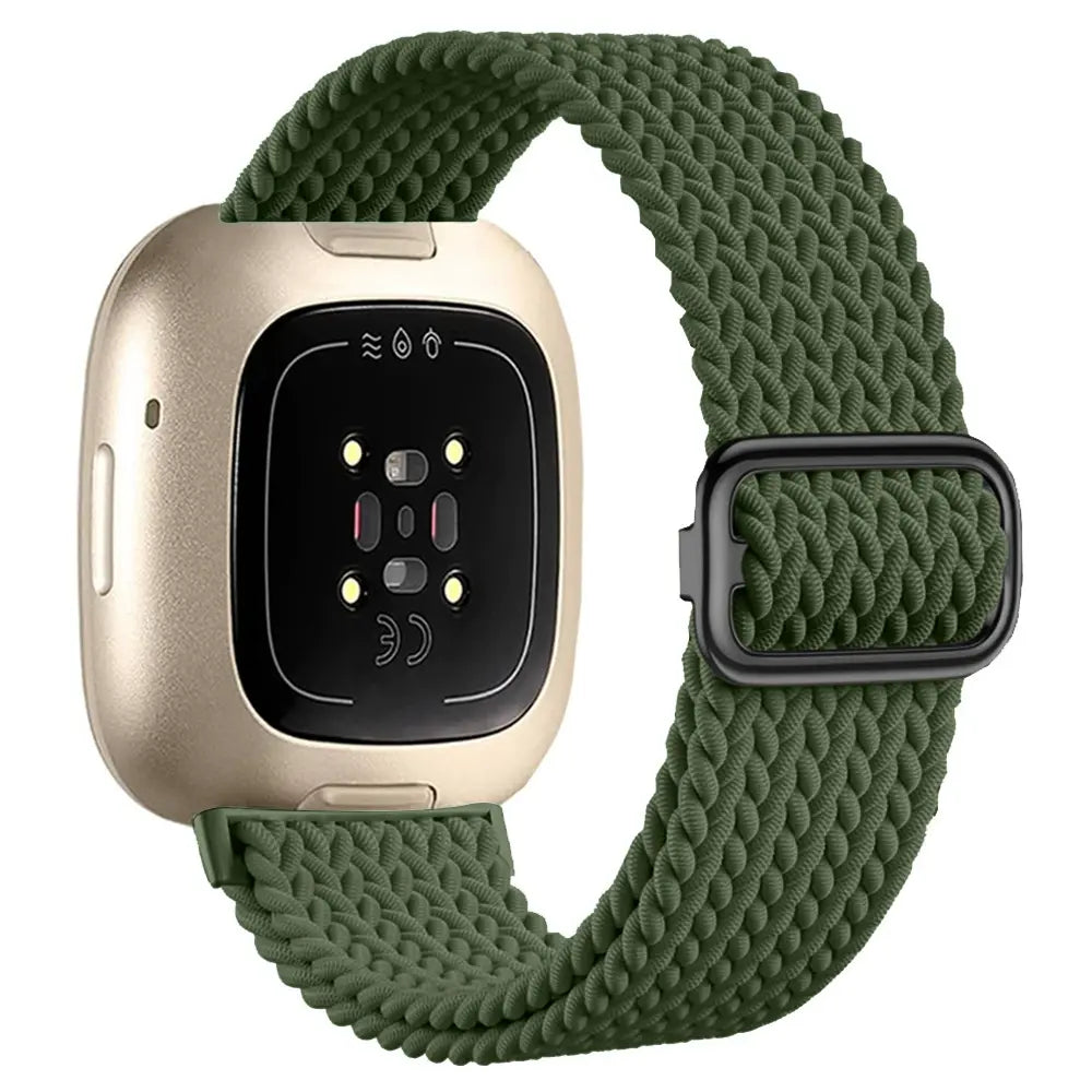 Nylon Adjustable Woven Strap, army green