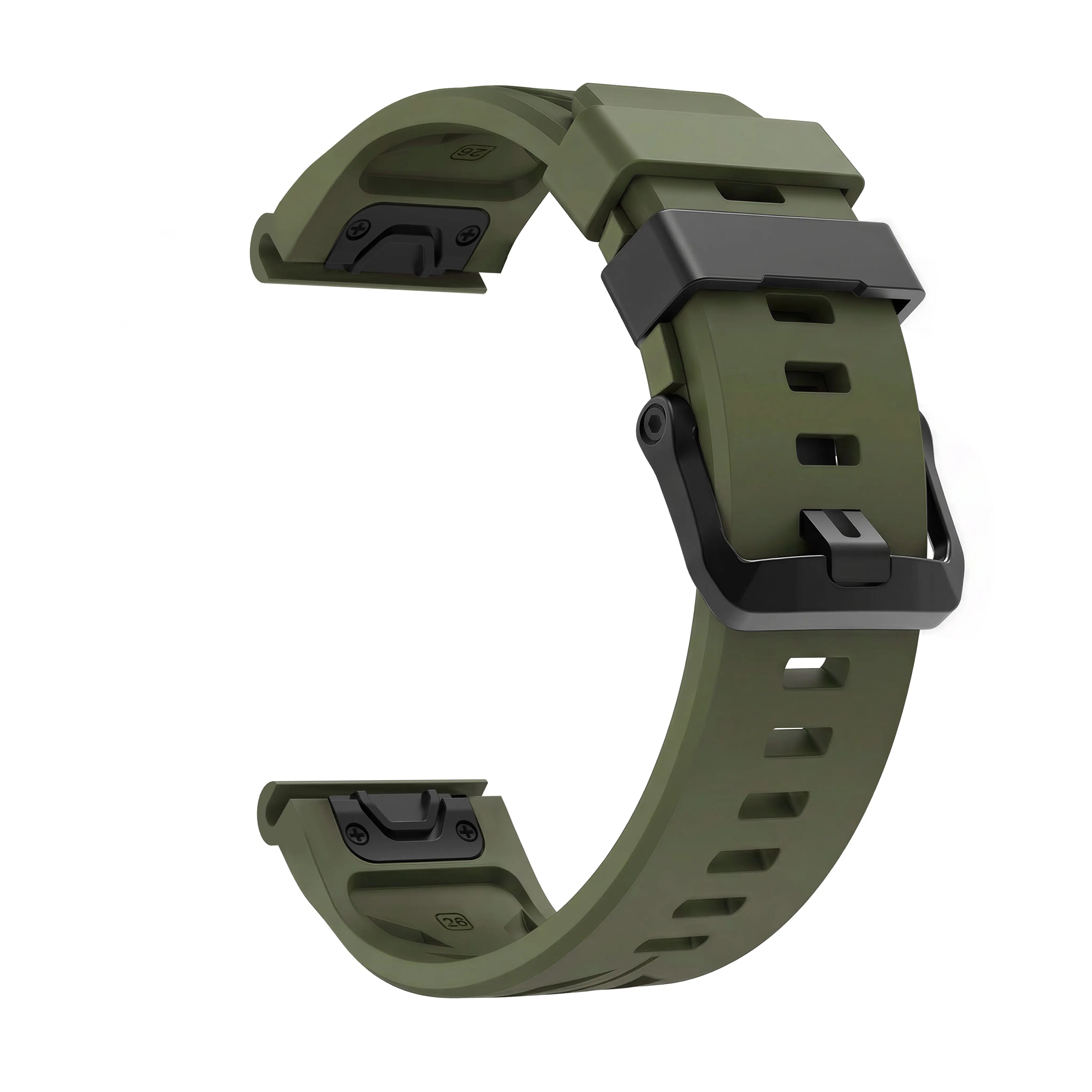 Garmin Epix Pro (Gen 2) 51mm Race Silicone Strap (Army Green)