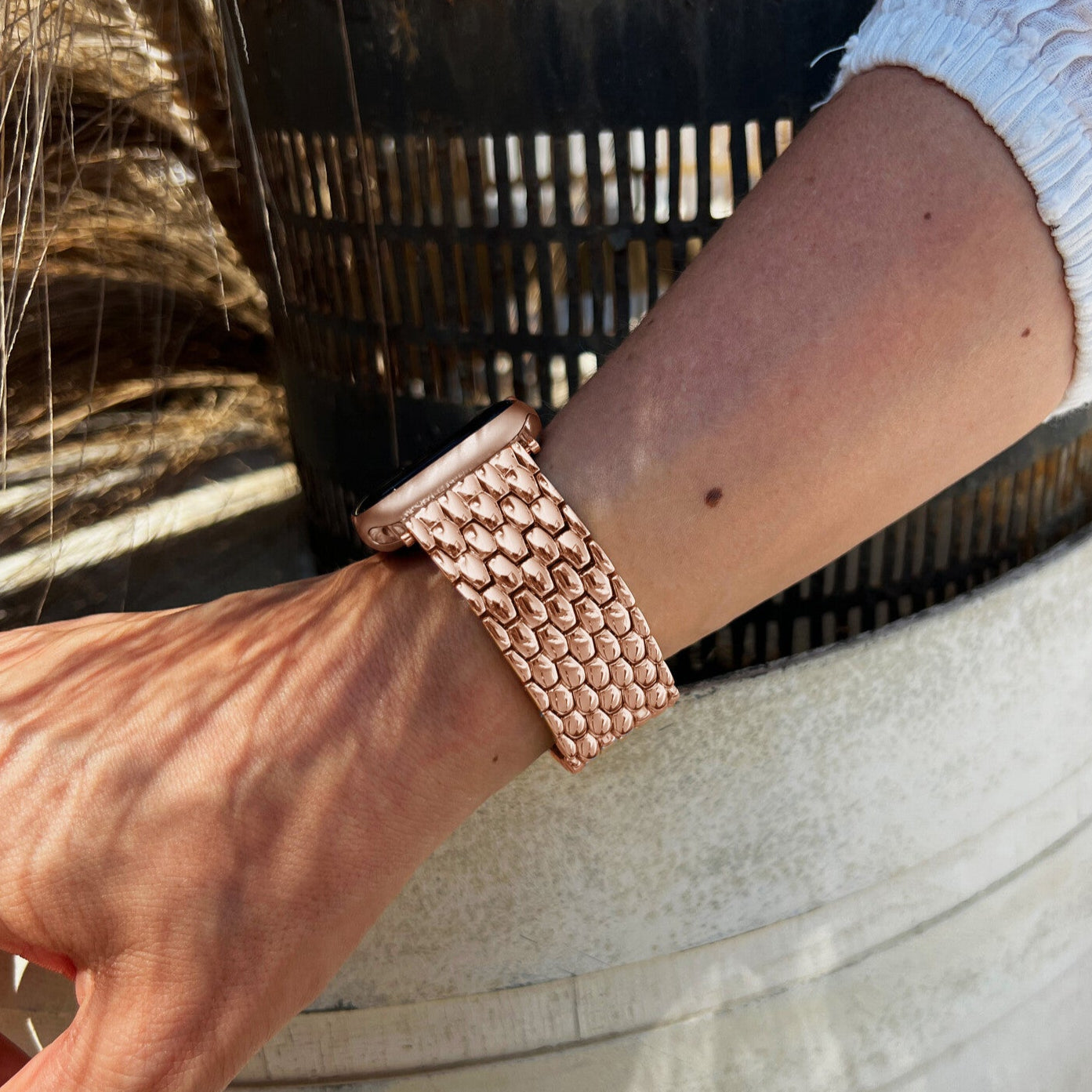 AW Stalen draak band Rosegoud