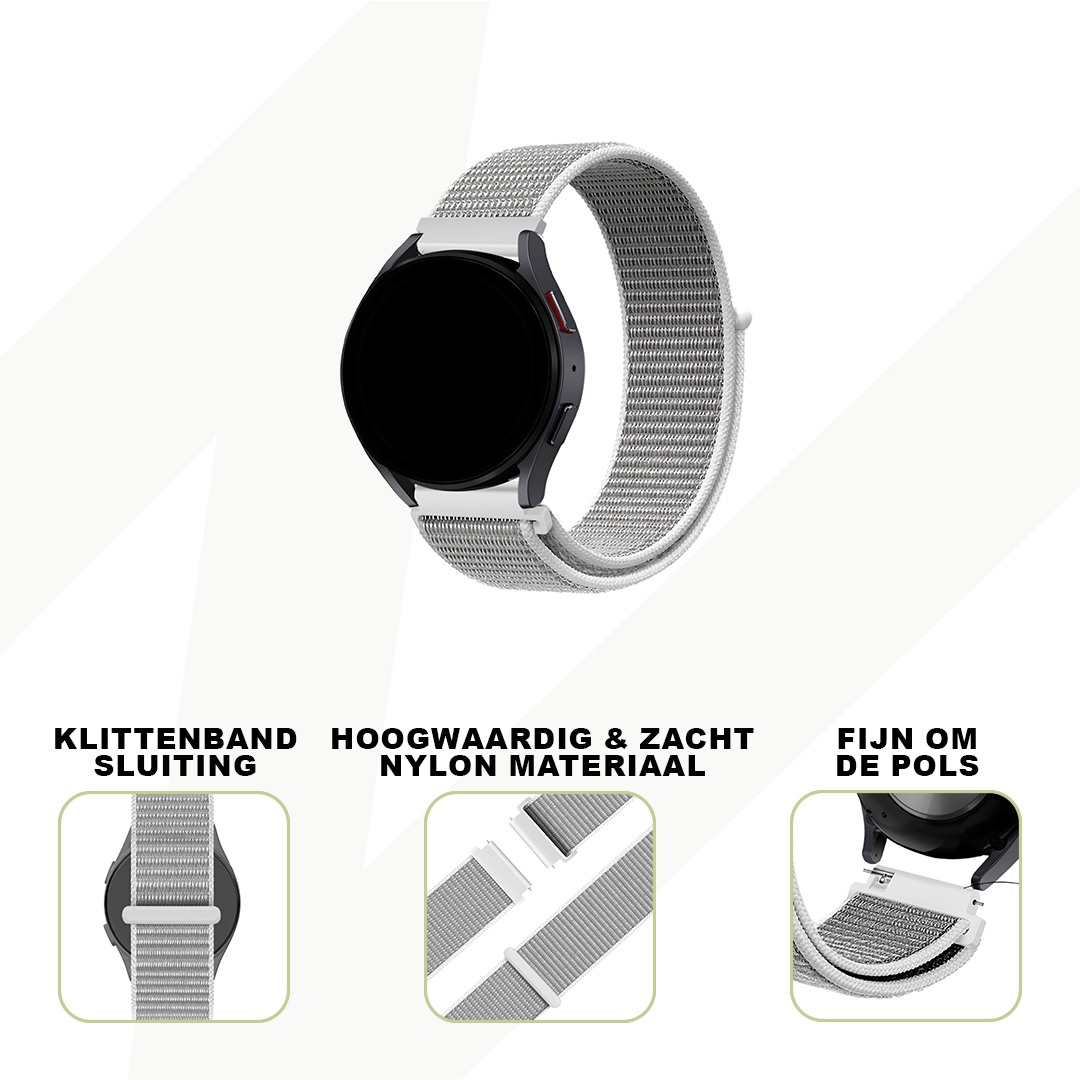 Bandz Correa nylon Loop Garmin Vivoactive 3 (gris)