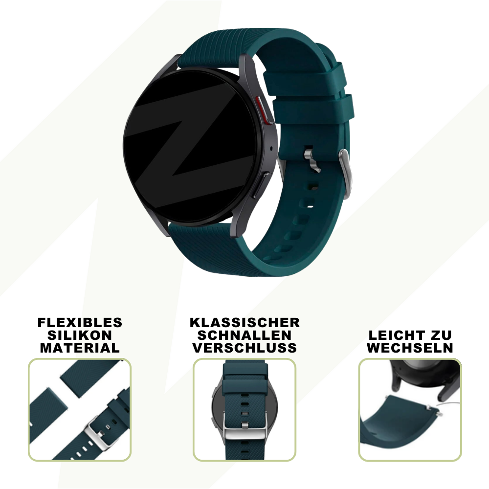 Bandz Correa silicona 'Deluxe' Suunto 5 Peak (verde oscuro)