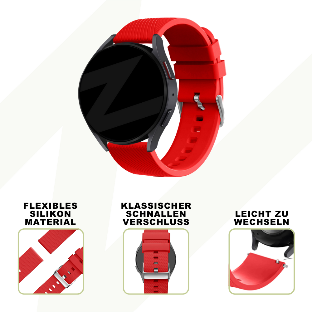 Bandz Correa silicona 'Deluxe' Suunto Vertical (rojo)