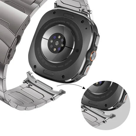 Bandz Correa titanio Samsung Galaxy Watch Ultra 'Deluxe' (titanium)