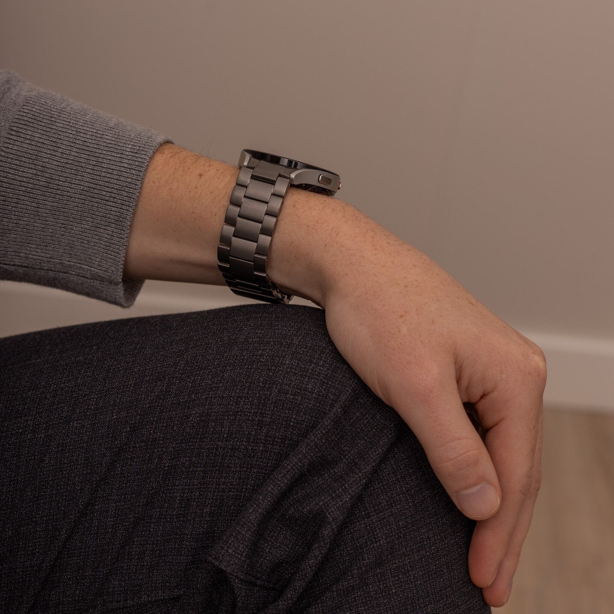 Correa titanio Samsung Galaxy Watch FE (grafito)