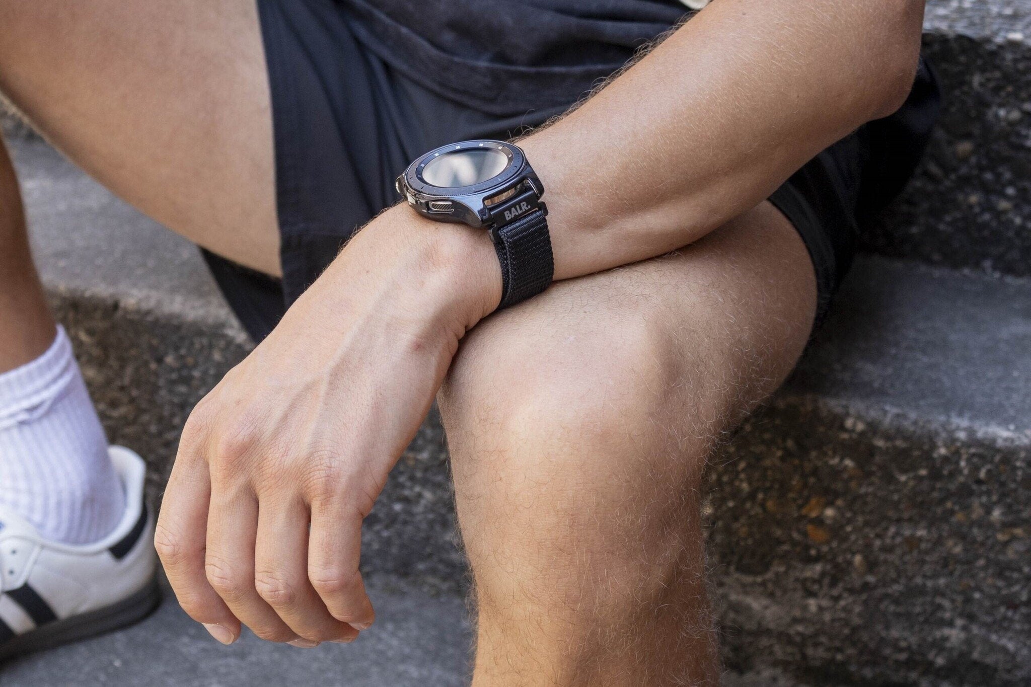 BALR Fossil Gen 6 44mm Nylon Strap (Black)