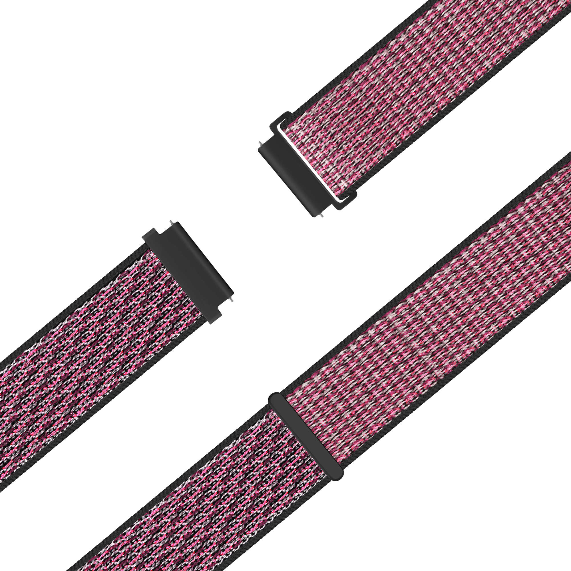 Bandz Garmin Venu 2s Nylon Loop Strap (Crimson Berry)