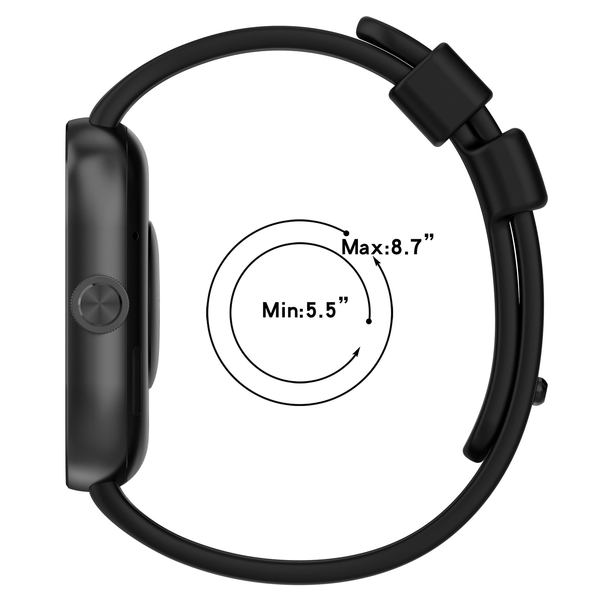 Correa silicona Redmi Watch 6 (negro)
