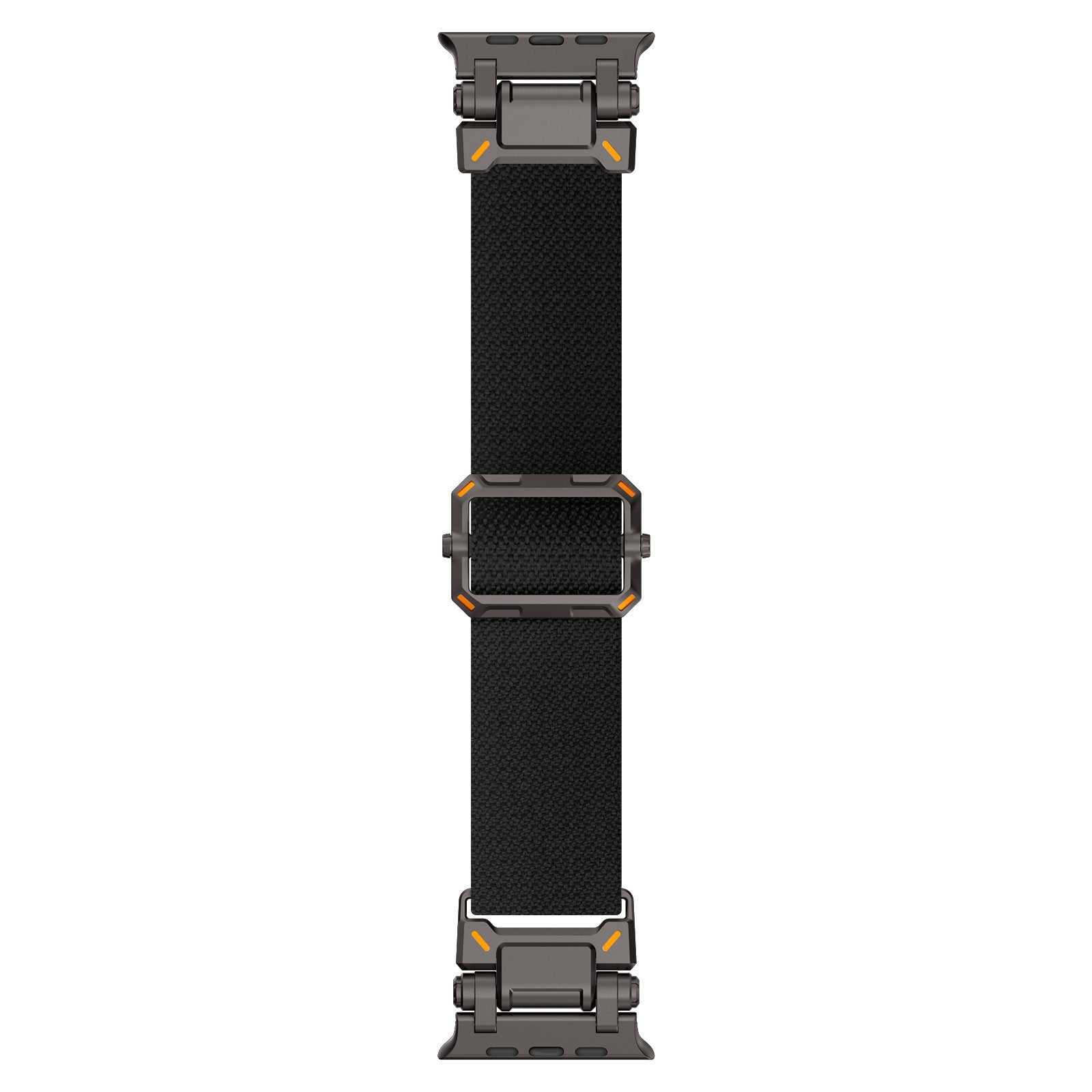 Apple Watch 'Explorer' Polyester Strap (Black with Black)