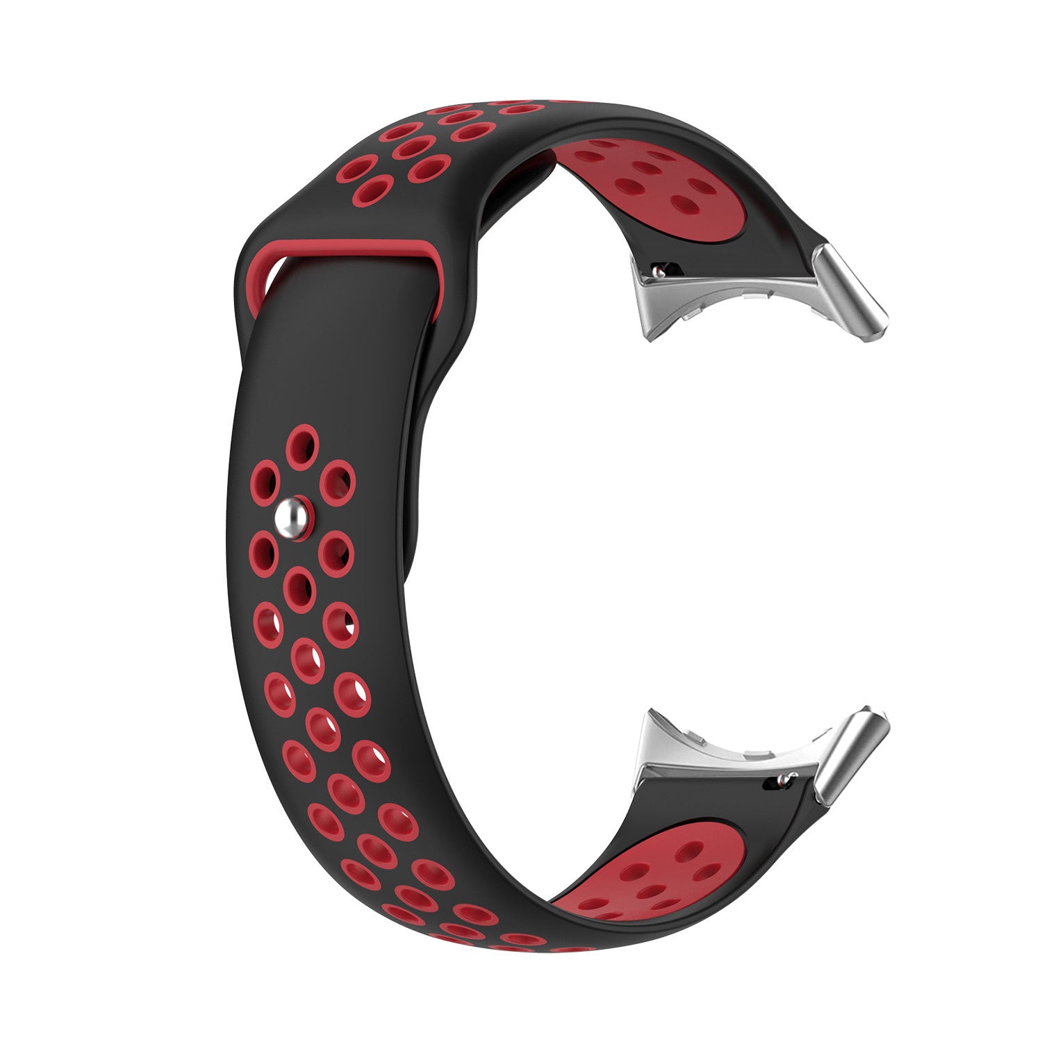 Correa deportiva Google Pixel Watch 4 - 41mm (negro/rojo)