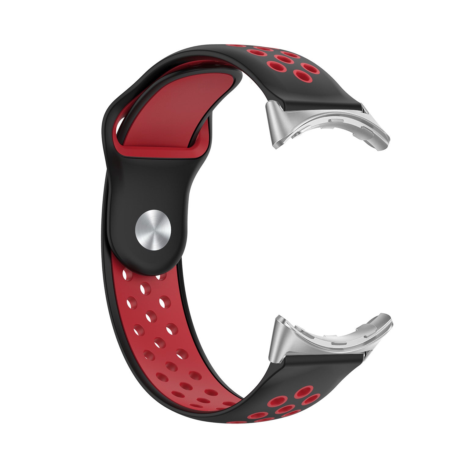 Correa deportiva Google Pixel Watch 4 - 41mm (negro/rojo)