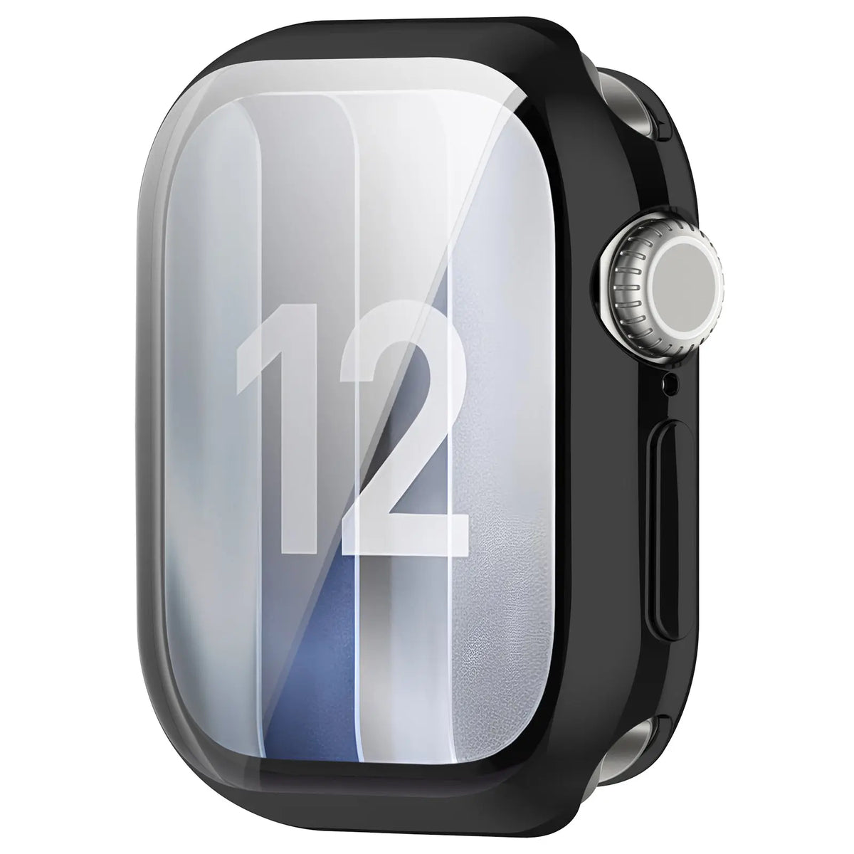 Apple Watch 12 - 42mm TPU Case Full Cover (Black)