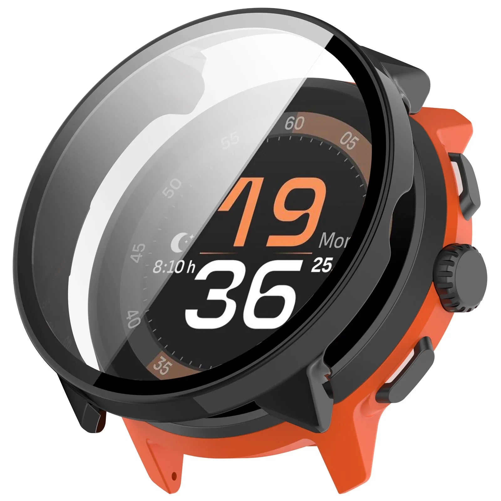 Funda resistente con vidrio Suunto Run (negro)