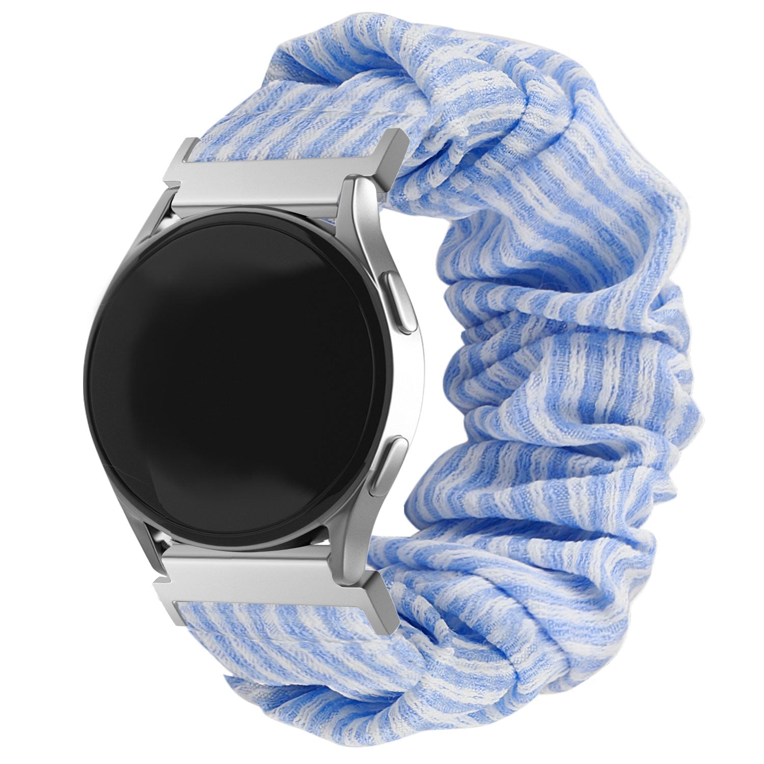 Correa Scrunchie Samsung Galaxy Watch 5 40mm (raya azul)