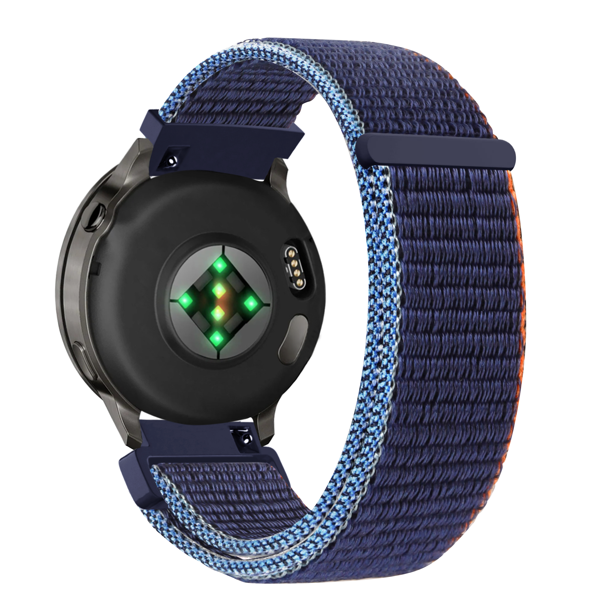 Bandz Garmin Approach S12 Nylon Loop Strap (Dark Blue Mix)
