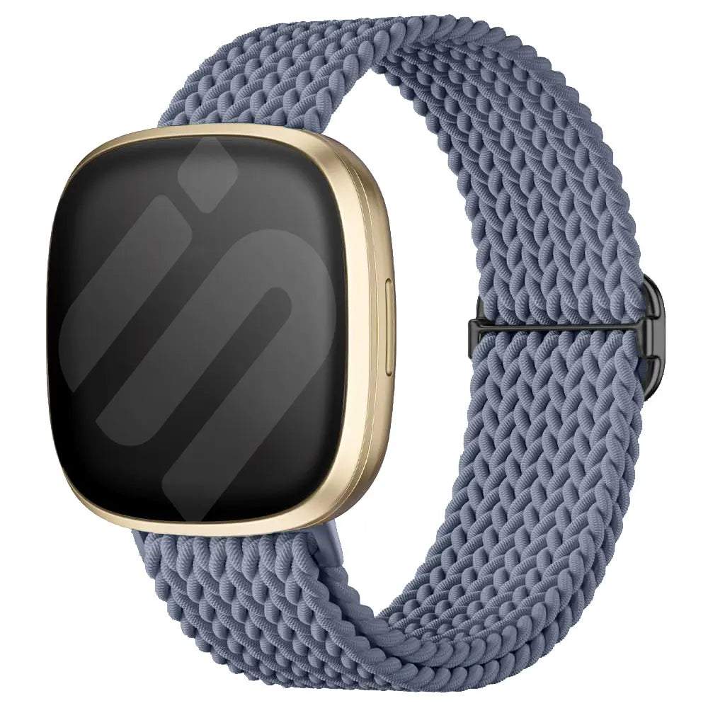 Correa tejido ajustable Fitbit Sense 2 (gris-azul)