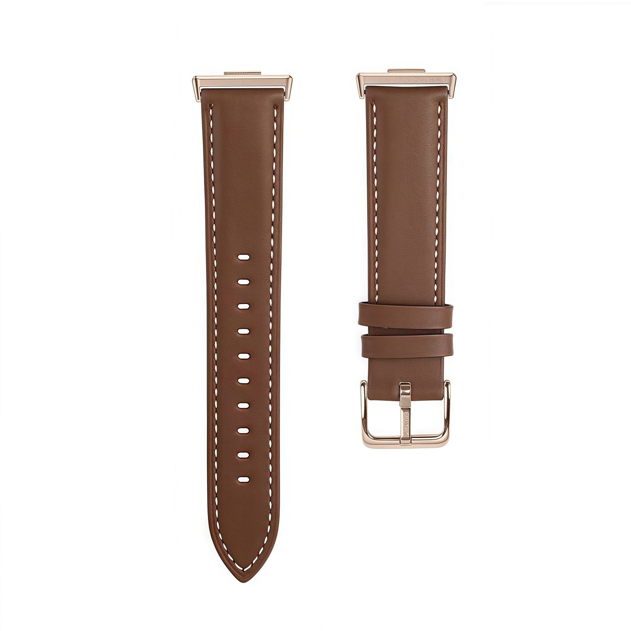 Correa cuero Huawei Watch Fit 4 (marrón)