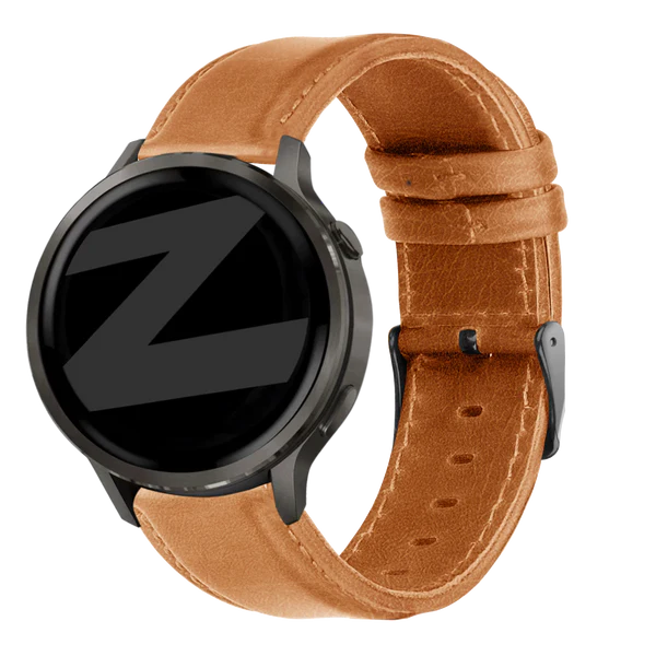 Bandz Correa cuero 'Classic' Garmin Vivoactive 6 (marrón)