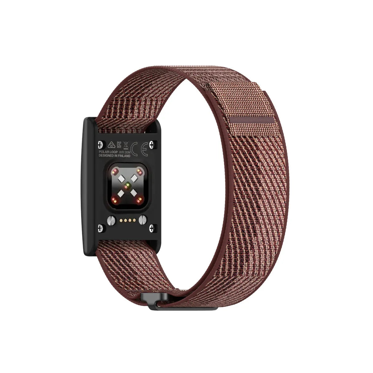 Correa nylon Polar Loop (rojo vino)