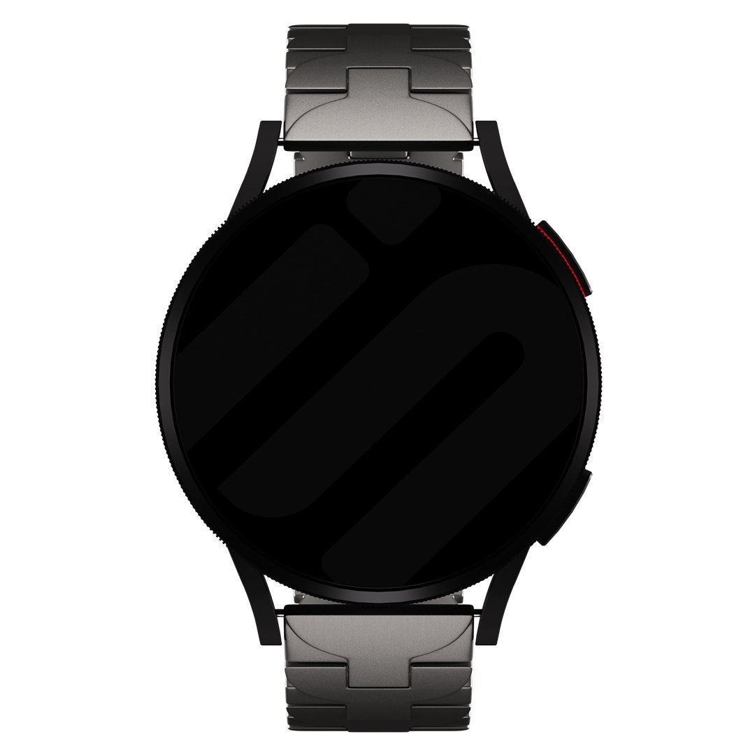 Correa titanio mariposa Huawei Watch GT Runner 2 (grafito)