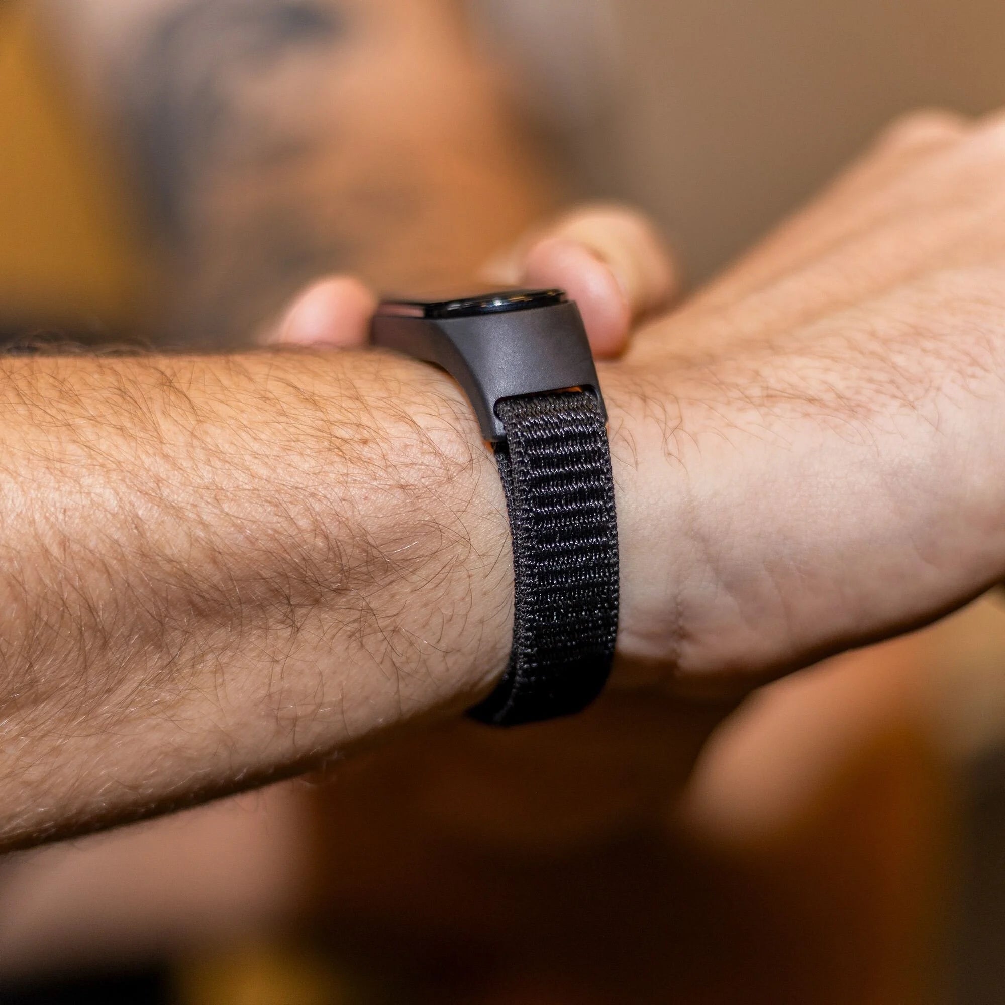 Correa nylon Xiaomi Mi Band 7 (negro)