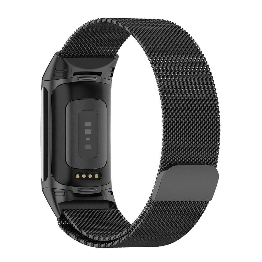 Fitbit Charge 5 Milanese Strap (Black)